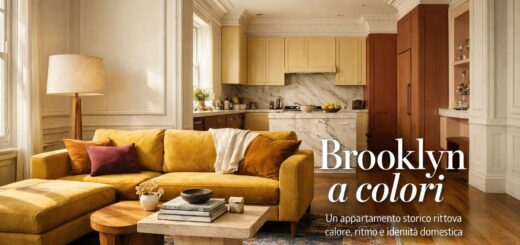 A Brooklyn il colore trasforma un appartamento storico in una casa vissuta e contemporanea
