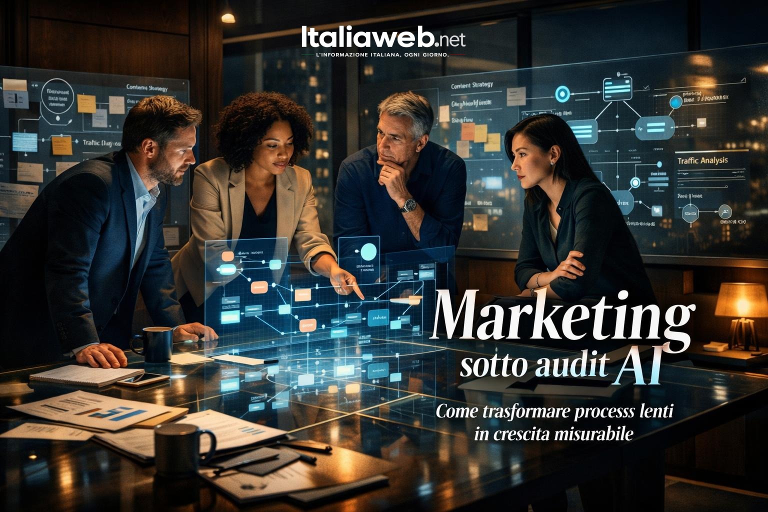 Audit di crescita con l’AI: il nuovo metodo per rendere il marketing più veloce e misurabile