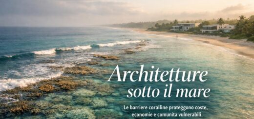 Le barriere coralline sono l’architettura naturale che protegge le coste