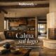 Una casa sul lago dove wabi-sabi e comfort familiare trovano equilibrio