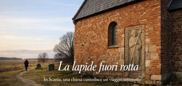 La chiesa di Gumlösa e la lapide perduta della Svezia