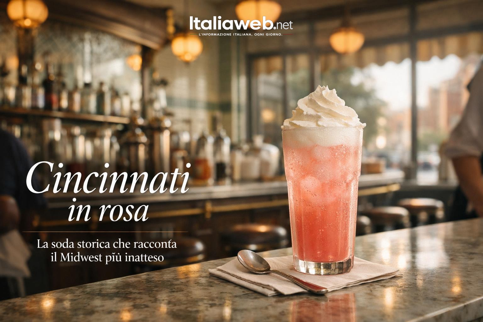 A Cincinnati, il viaggio ha il colore rosa della nectar soda