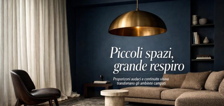 Come far sembrare più grande una stanza piccola: le scelte di stile che funzionano davvero