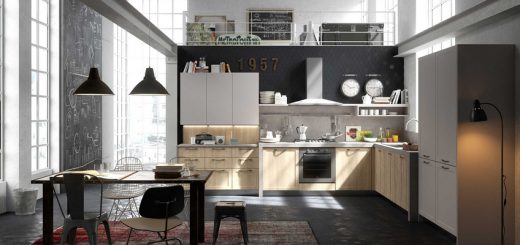 Cucina in stile industriale