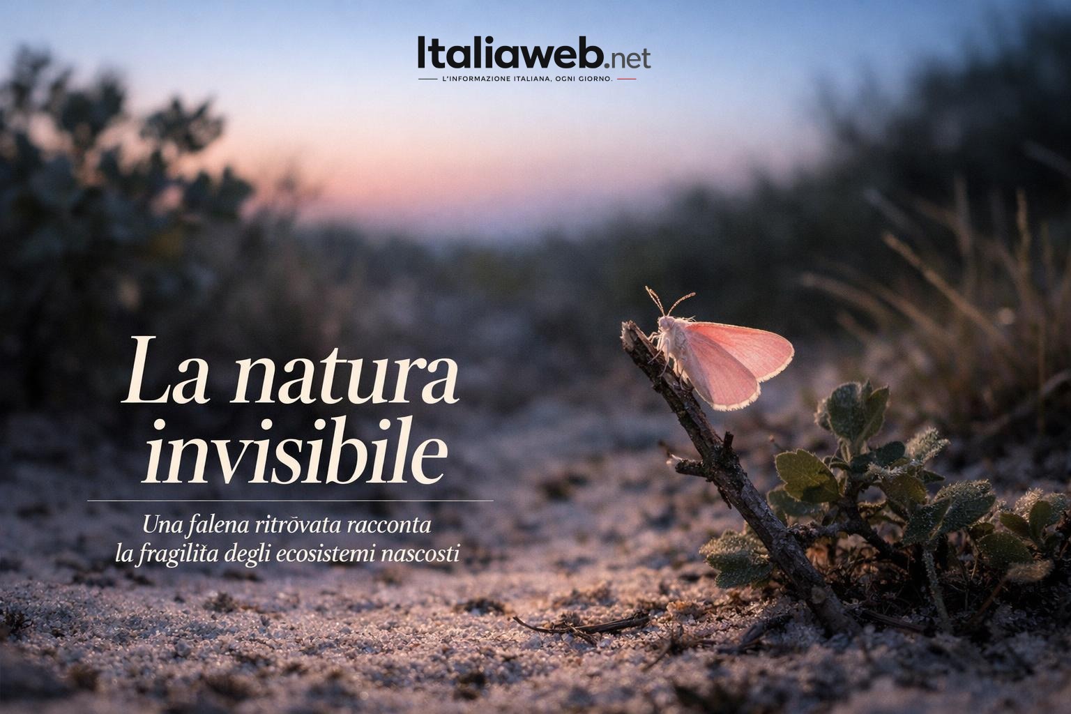 La falena ritrovata che ci ricorda quanto poco conosciamo la natura