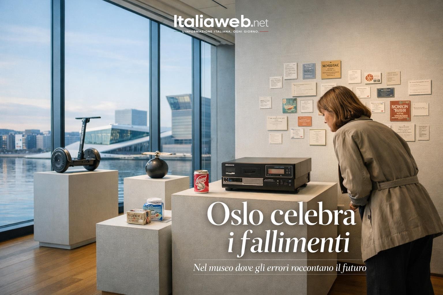 A Oslo il museo dei fallimenti trasforma gli errori in viaggio culturale