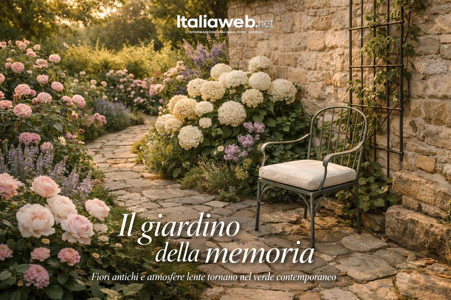 Il ritorno del giardino della nonna: rose, ortensie e fiori nostalgici tornano protagonisti