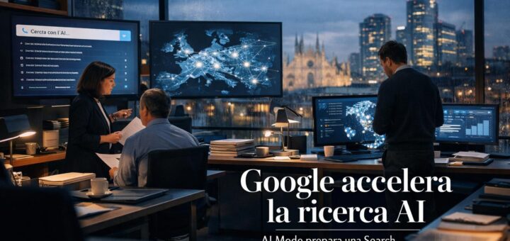 Google accelera AI Mode: cosa cambia per SEO, contenuti e visibilità locale