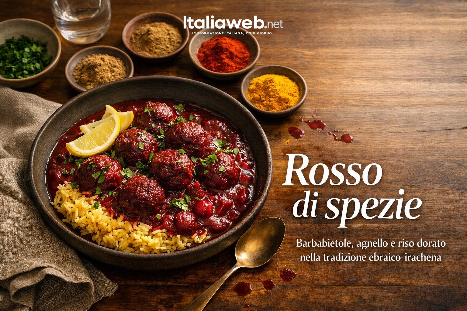 Kibbeh alle barbabietole: lo stufato ebraico-iracheno che profuma di spezie