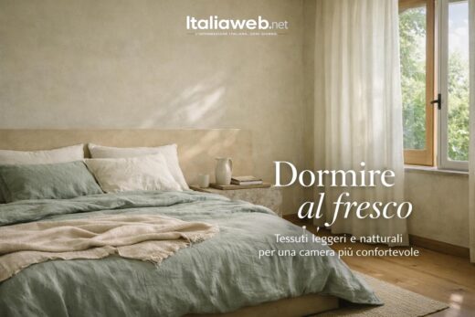 Lenzuola fresche per dormire meglio: materiali, texture e scelte intelligenti per la camera estiva