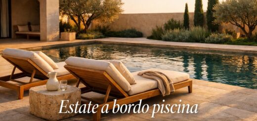 Lettini da piscina: come scegliere sedute outdoor comode, eleganti e resistenti