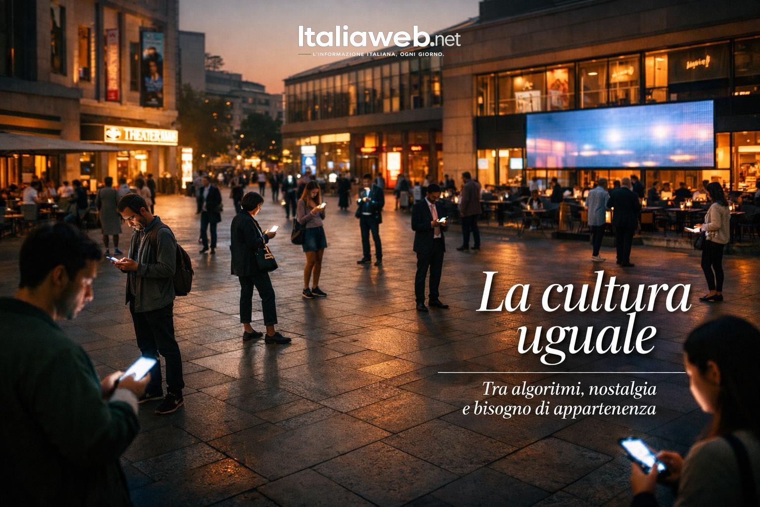 Monocultura digitale: perché abbiamo nostalgia di ciò che ci rendeva uguali