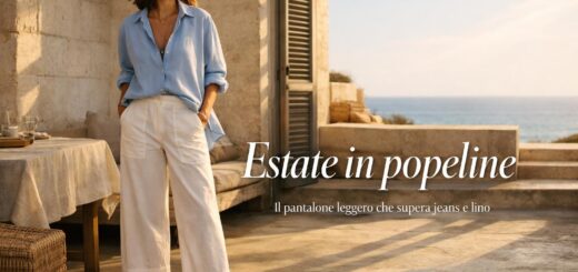 I pantaloni estivi in popeline che stanno sostituendo jeans e lino