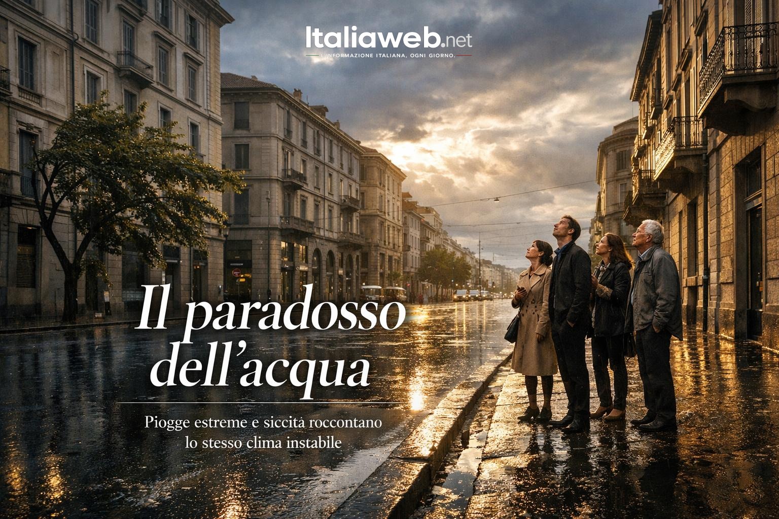 Piove più forte, ma la siccità aumenta: il nuovo paradosso dell’acqua