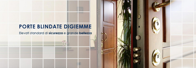 Banner porte blindate Digiemme