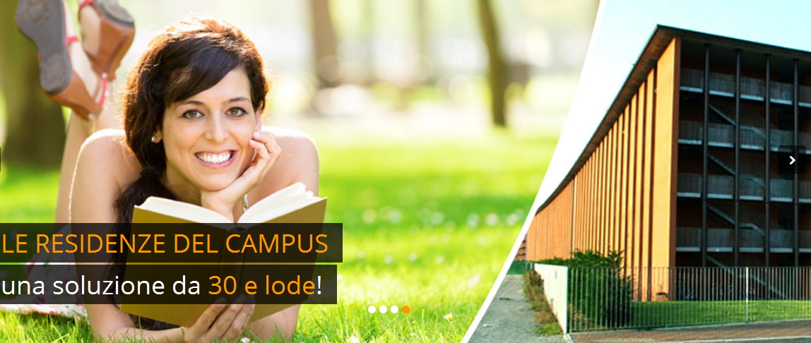 Slider delle Residenze del Campus