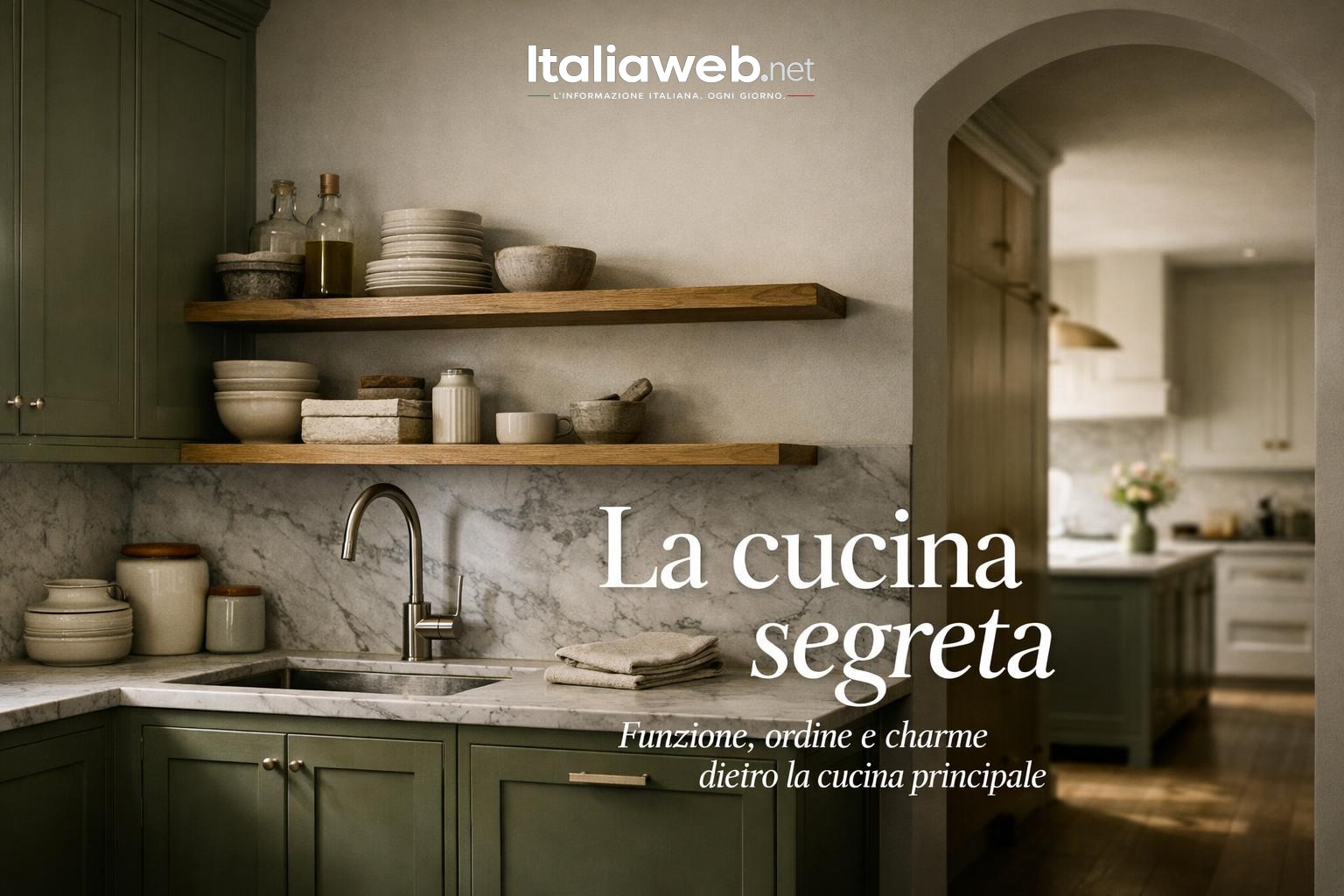 La retrocucina torna protagonista: il dettaglio British che rende la cucina più elegante e funzionale
