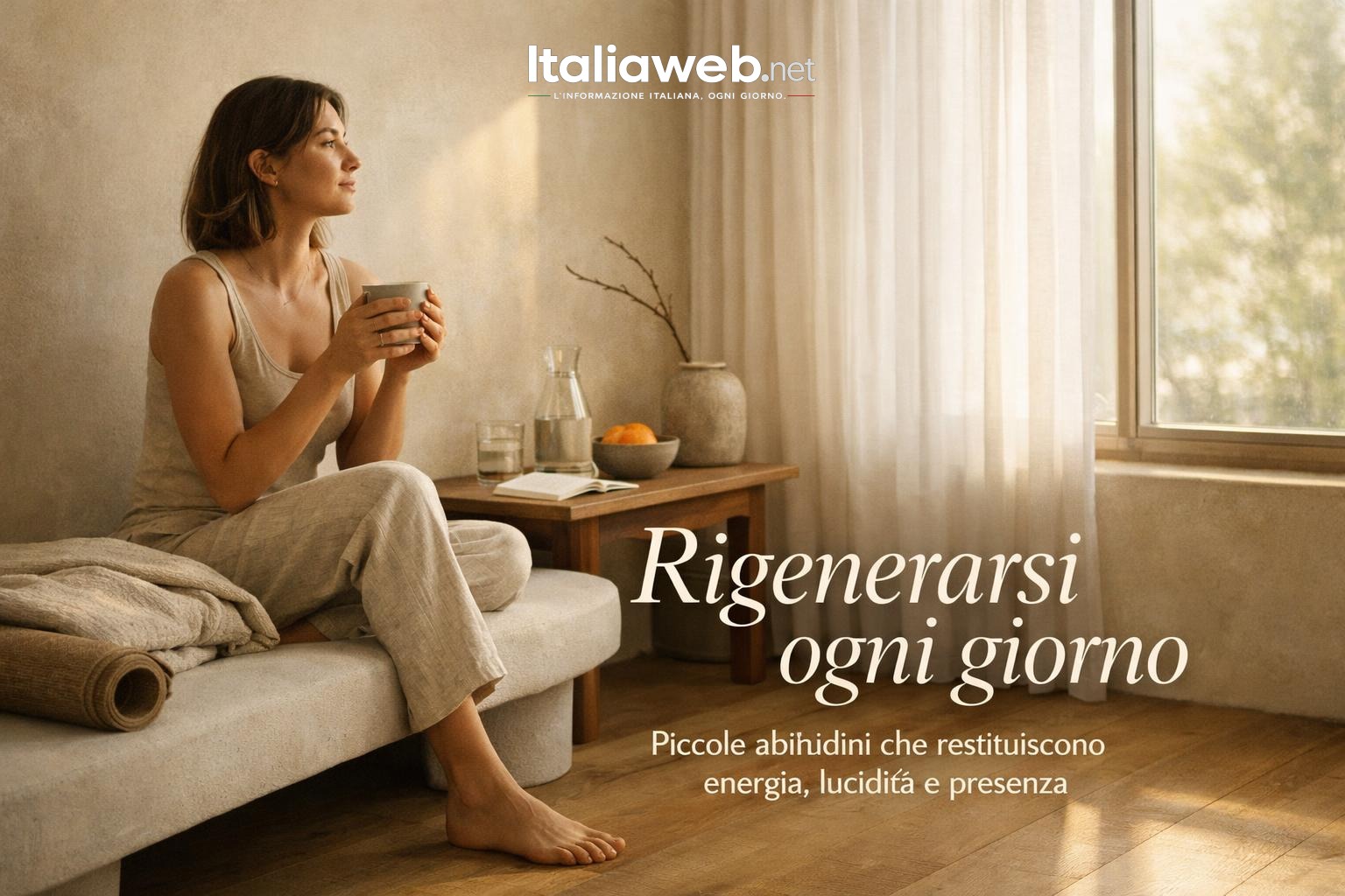 Ritrovare energia ogni giorno: la rigenerazione parte dalle abitudini