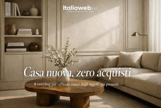 Rinnovare casa senza comprare nulla: il restyling più intelligente parte da ciò che abbiamo già