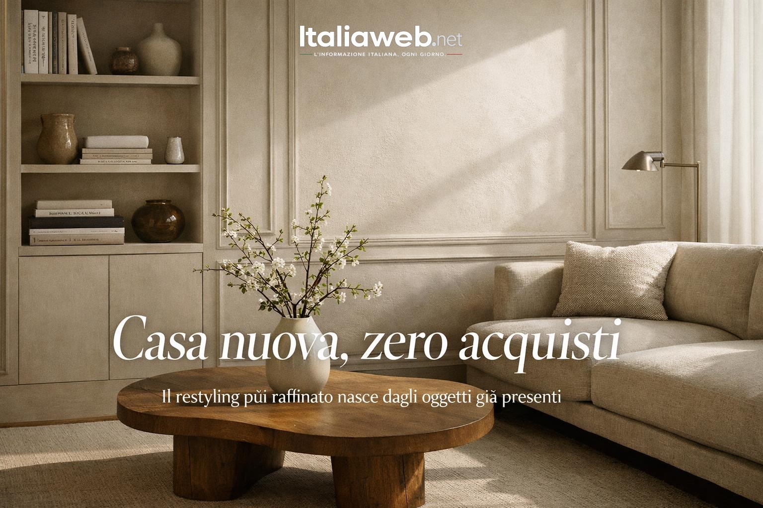 Rinnovare casa senza comprare nulla: il restyling più intelligente parte da ciò che abbiamo già