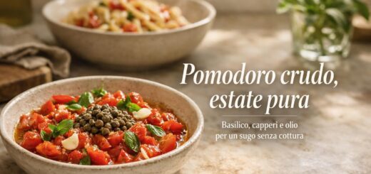 Salsa di pomodoro crudo: il sugo estivo che non ha bisogno di fuoco