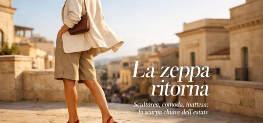 Il ritorno dei sandali con zeppa: la scarpa estate 2026 più inattesa