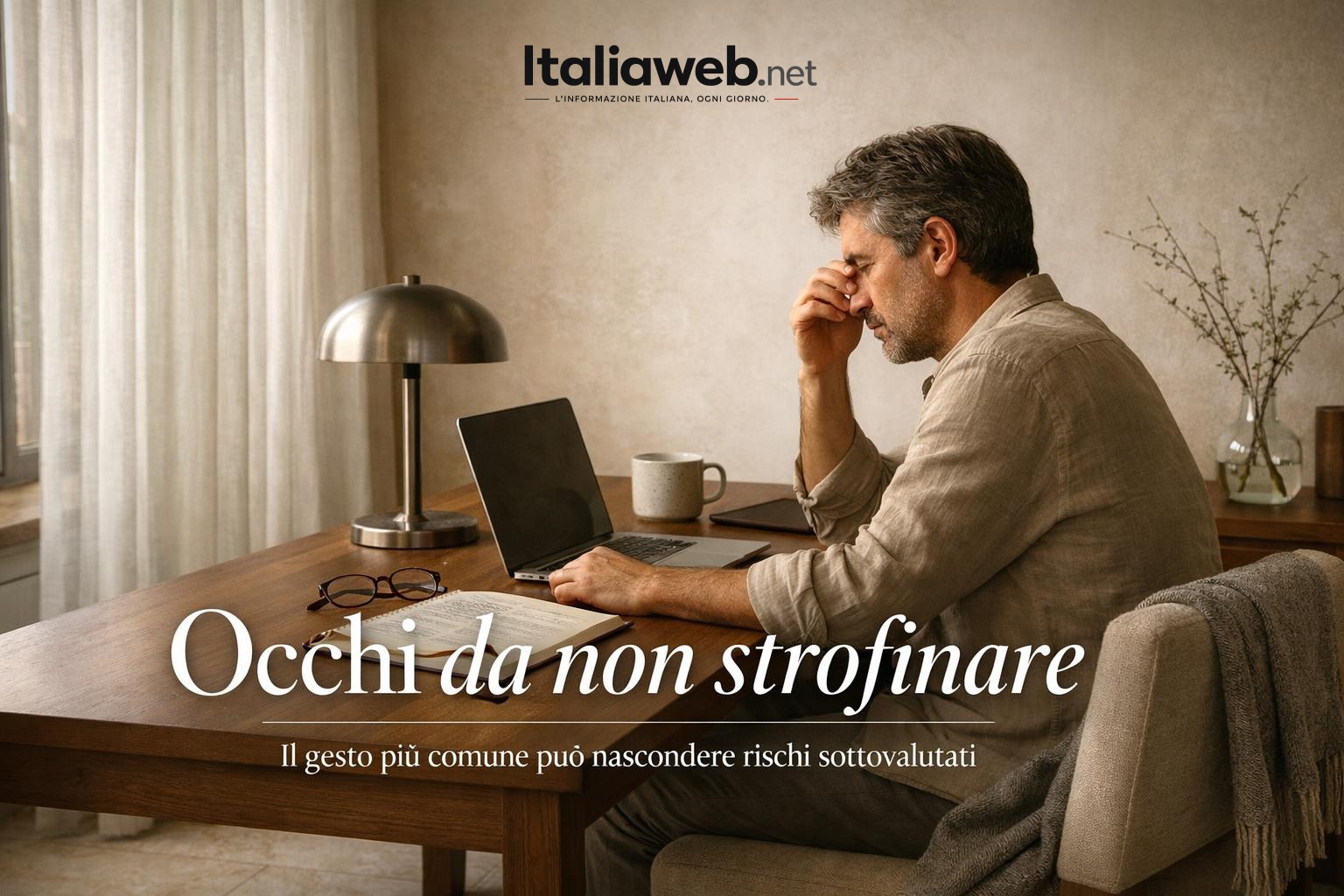 Strofinarsi gli occhi sembra innocuo, ma può diventare un problema