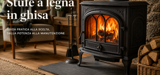 Stufa a legna in ghisa