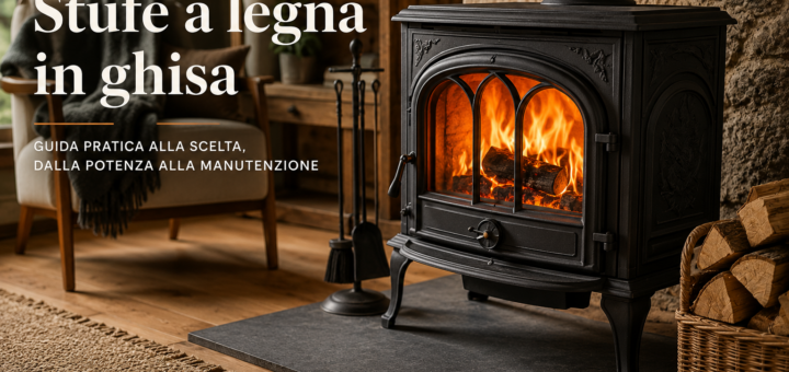 Stufa a legna in ghisa