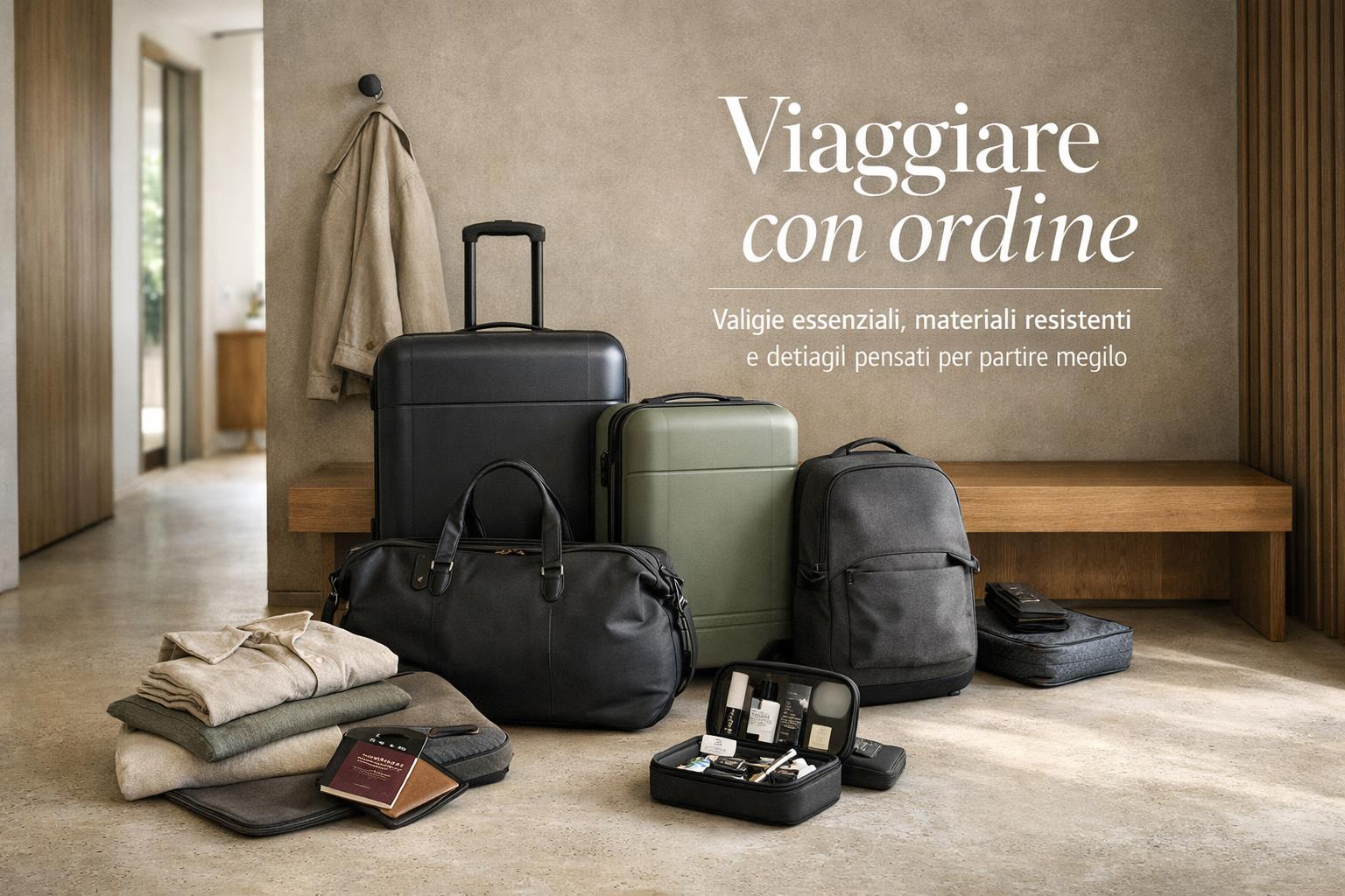 Viaggiare con ordine