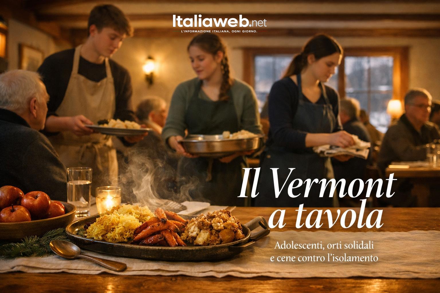 Nel Vermont, i ragazzi che cucinano per tenere unita una comunità